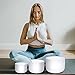 SOLSHINE 3PCS Crystal Singing Bowl Set 8 9 10 inch E G F Chakra Tuned With Singing Bowl Mallet Suede Strikers and O-rings