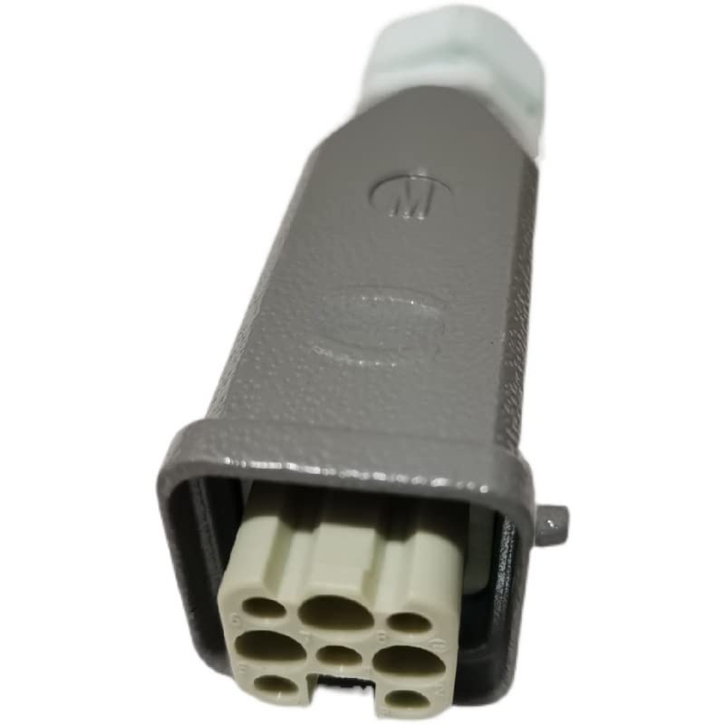 Plug Connector HAN-8U-F Eight pin 09,360,083,101 Straight Head Outlet Complete Set of Replacement Products (Equipped with 8 Female Needles)