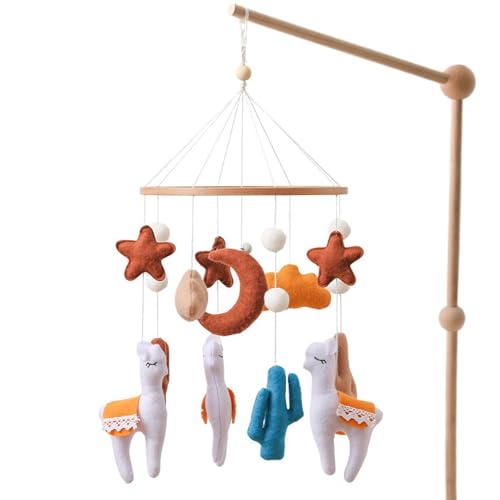 Bras mobile lit bébé fille pour créer une ambiance douce au salon et à la maison