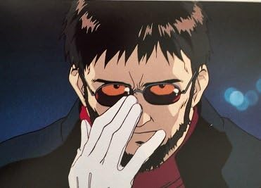 Amazon 新世紀エヴァンゲリオン ポストカード 碇ゲンドウ アニメ 萌えグッズ 通販