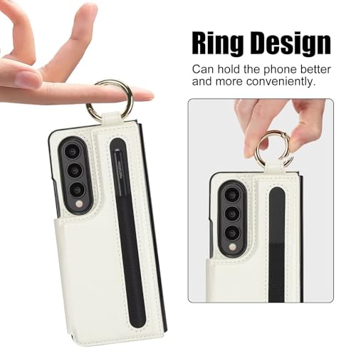 Housse Galaxy Z Fold 3 antichoc à blocage RFID et support bague intégré - 5