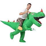 Double Couple Halloween Alien Dinosaur Costume Halloween Blow up Costumes