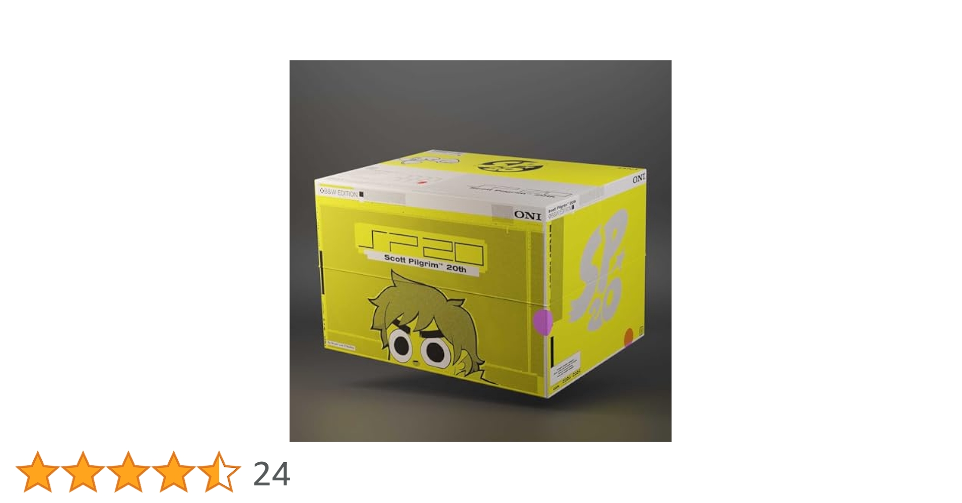 Amazon | Scott Pilgrim 20th Anniversary B&W Hardcover Box