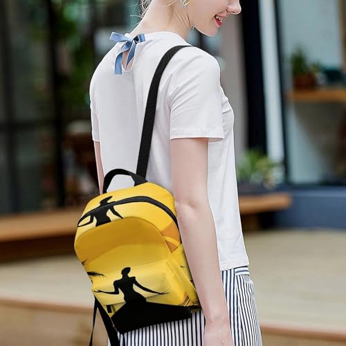 Mochila para mujer cómoda y práctica con base sólida para ordenador portátil de negocios 7
