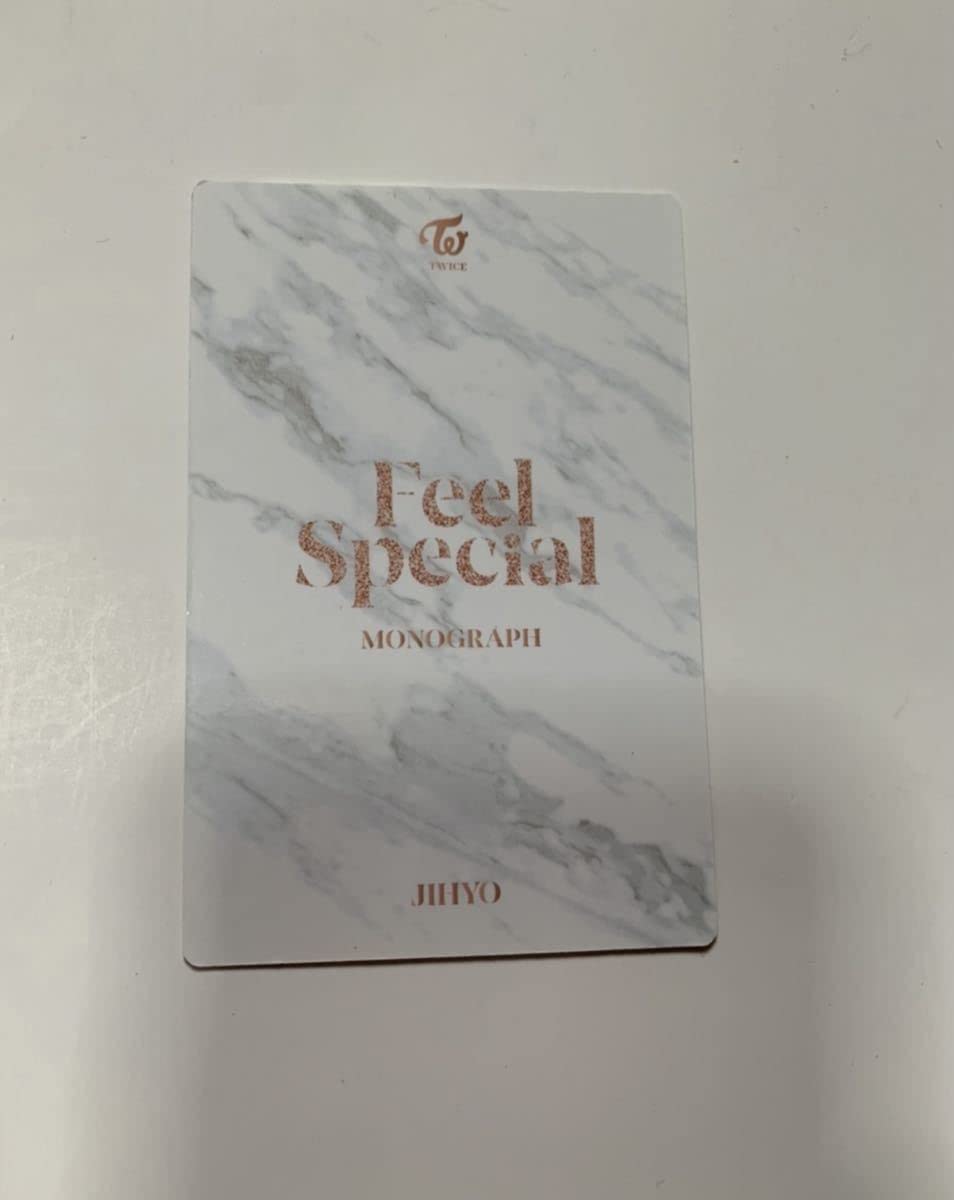 Amazon.co.jp: TWICE ジヒョ 公式トレカ Feel Special モノグラフ