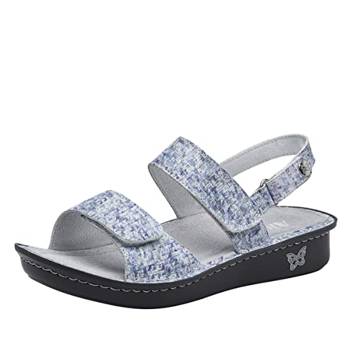 Alegria Womens Verona Sassy Blues Leather Sandal 9 M Us #TOP6