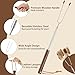 Marshmallow Roasting Sticks Set of 5 - Telescoping Long Smores Stick for Fire Pit Campfire Grill Bonfire Party BBQ Accessories with Storage Bag