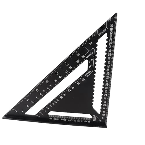 Regla Triángulo de Aleación de Aluminio 12 Pulgadas miniatura 5