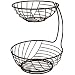 Spectrum Diversified Wright Porte-Bananes Et Fruits - 28x28x42 Cm - Bronze - Acier Robuste