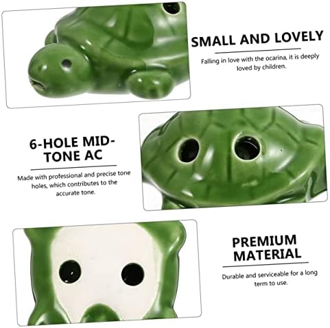 Ocarinas 2pcs 6 Little Turtle Ocarina Kid Instrument Creative Beginner Ocarina Professional Ocarina Children Ocarina Gift Major Child Ceramics Ocarina Instrument 9 41Z0GSYflLL. AC