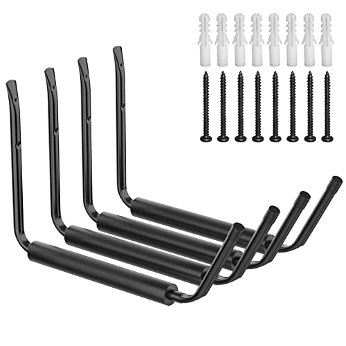 Image of WALMANN Lightweight Kayak Storage Rack, Wall Mount Kayak Hooks