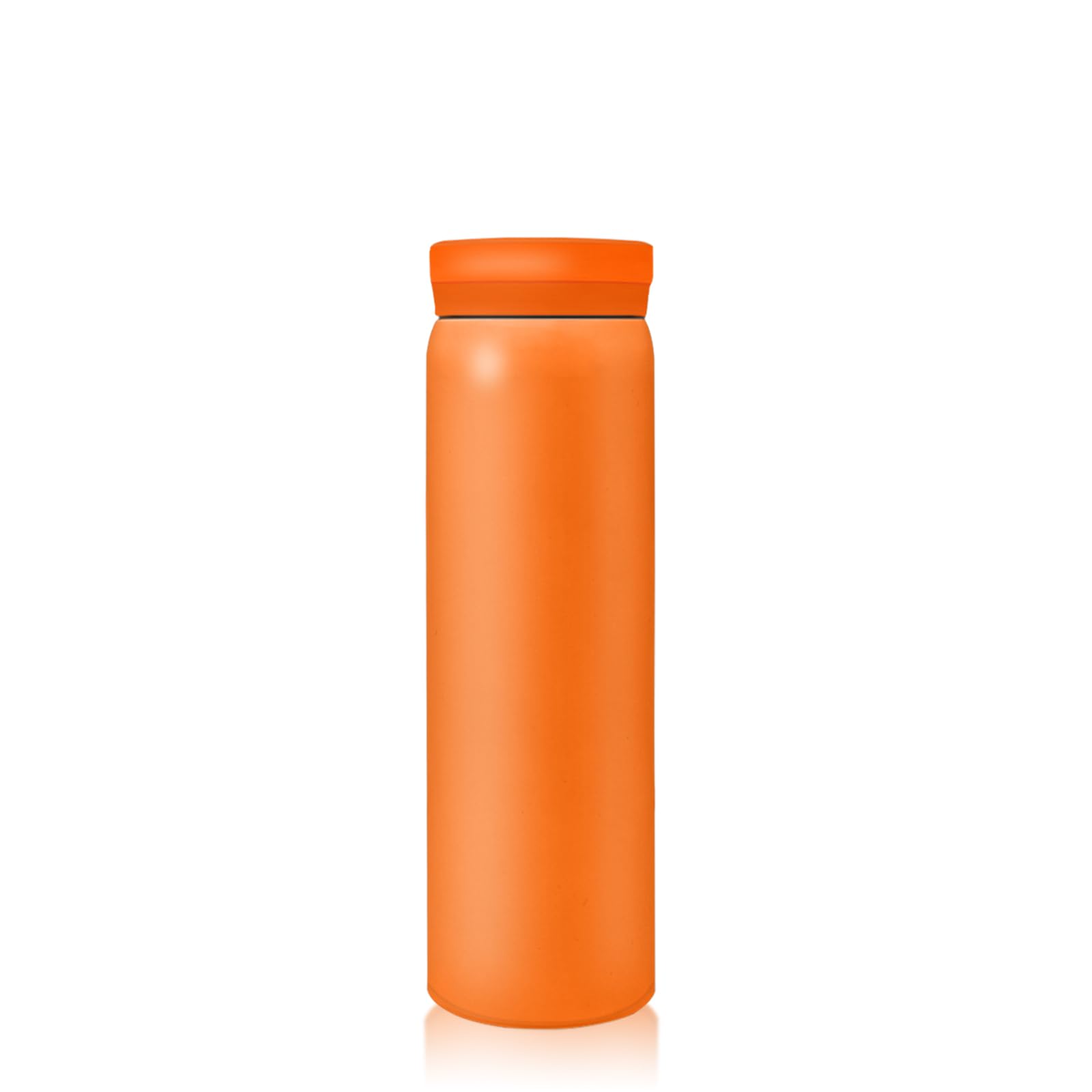 Boziee kleine Edelstahl-Thermosflasche 200ML/300ML BPA Frei vakuumisolierte Flasche Mini Thermoskanne (Orange, 300ML)