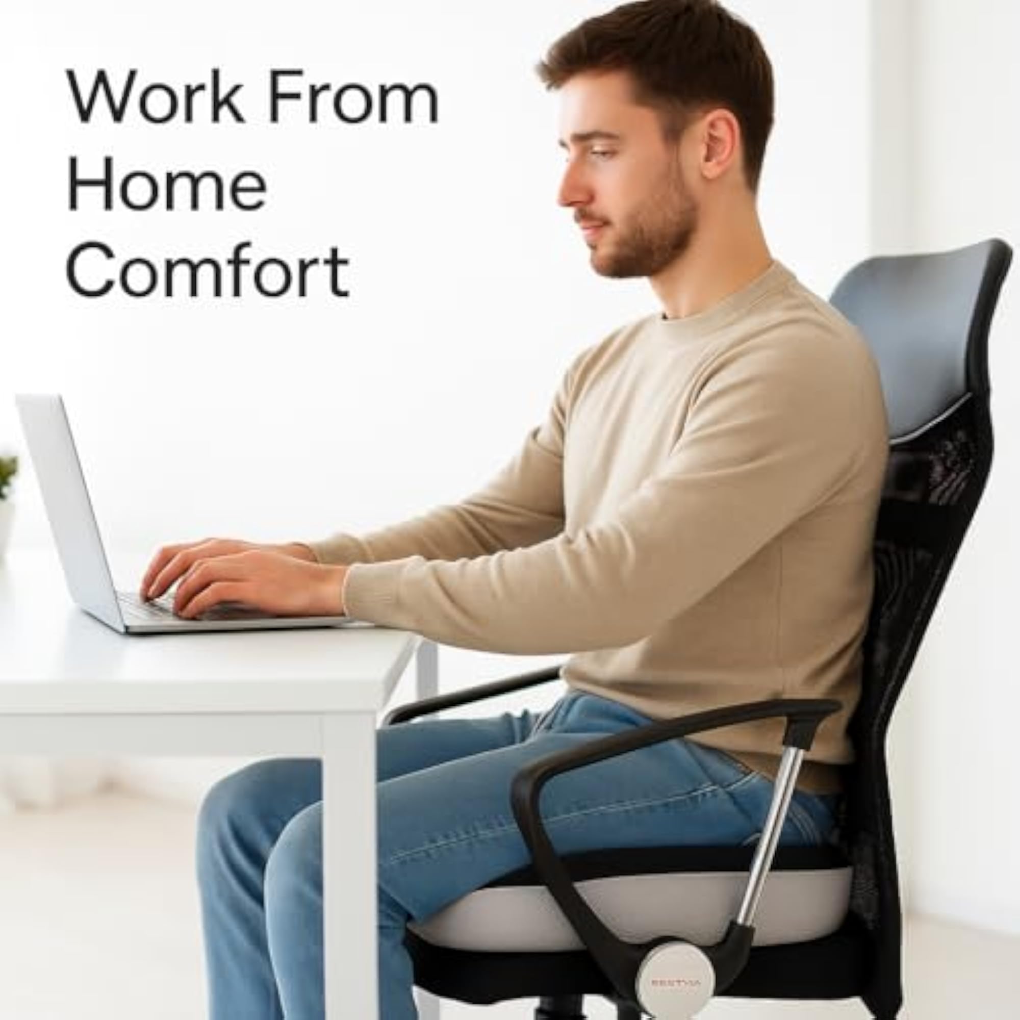 Neck Rest, Backrest & Wedge Seat Cushion Combo