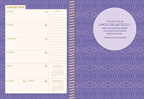 Frank Lloyd Wright 2023 Planner Calendar #TOP2