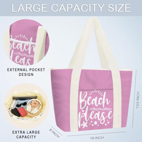 Beach Bag, Travel Beach Bags for Women, Waterproof Sandproof Wet Bag2