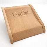 zahlteller mit logo Diese Geldablage aus Holz ist mit einem schönen Schriftzug graviert – Danke für den Einkauf