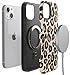 Casely iPhone 15 Case | Into The Wild | Leopard Print | Compatible with MagSafe | Bold Protective Design