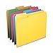 File Folder,1/3 AST 2-Ply Tab Cut,Letter,100/BX,Assorted
