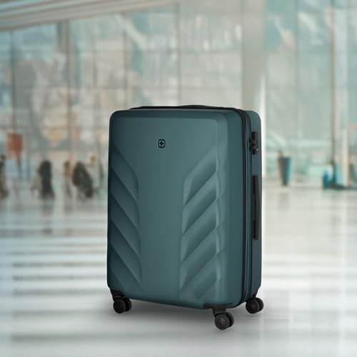 Image of WENGER, Motion, Medium Hardside Check-in Suitcase, 85 litres, Deep Lake, 612706, Swiss Designed