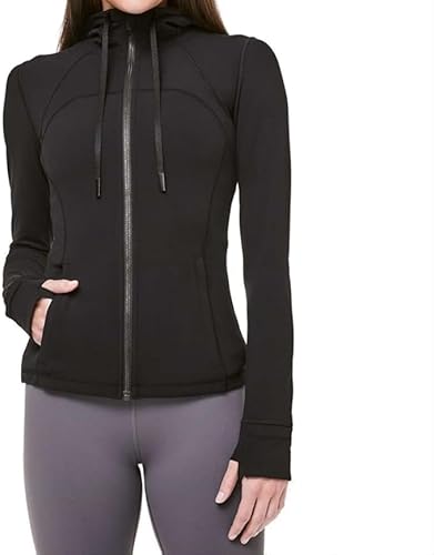 lululemon Hooded Define Jacket (US, Numeric, 2, Regular, Regular, BLK)