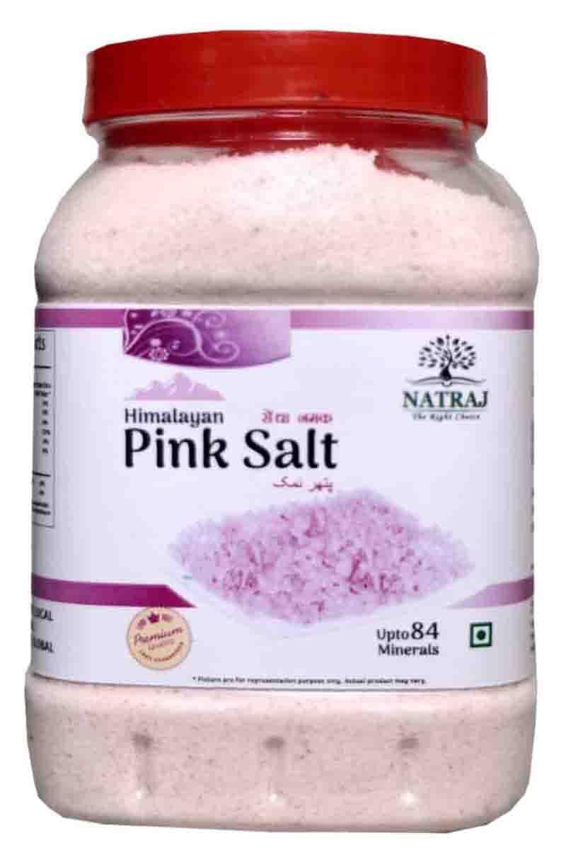 NATRAJ The Right Choice Himalayan Pink Salt Rock Salt (1200 g)