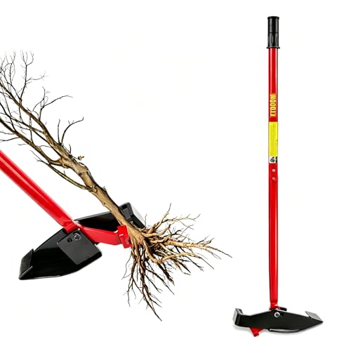ETDOOM Large Size Sapling Puller Tool - Heavy Duty Tree Root Puller for ¼ to 2" Woody Stems | Fully Uproots Trees & Shrubs | Ergonomic Garden Tool for Landscaping, Farming, Forestry