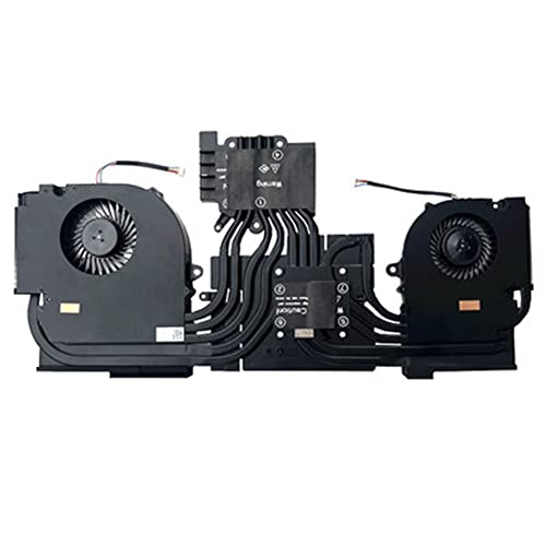 Ventilateur de refroidissement Clevo X170KM-G à haute dissipation thermique noire