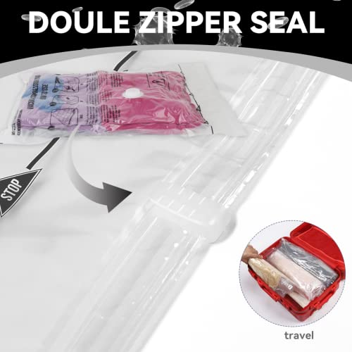 Mlity Vacuum Storage Bags With Electric Air Pump, 20 Pack (2 Hanging Garment Bags, 2 Jumbo, 4 Large, 4 Medium, 4 Small, 4 Roll Up Bags) Space Saver Bag For Clothes, Mattress, Blanket, Duvets, Pillows, Comforters,Travel, Moving #TOP6