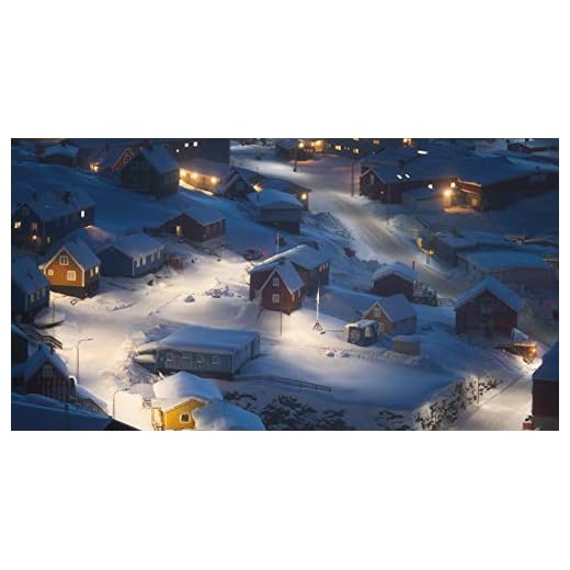 SHILIHOME Les Inuits de l'Arctique utilisent différentes Couleurs Peinture par numéros DIY Unique