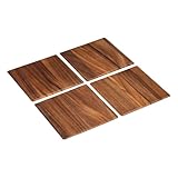 Lot de 4 planches assorties : idéal pour les tables coordonnées comme dessins, planches de service ou pièces de présentation