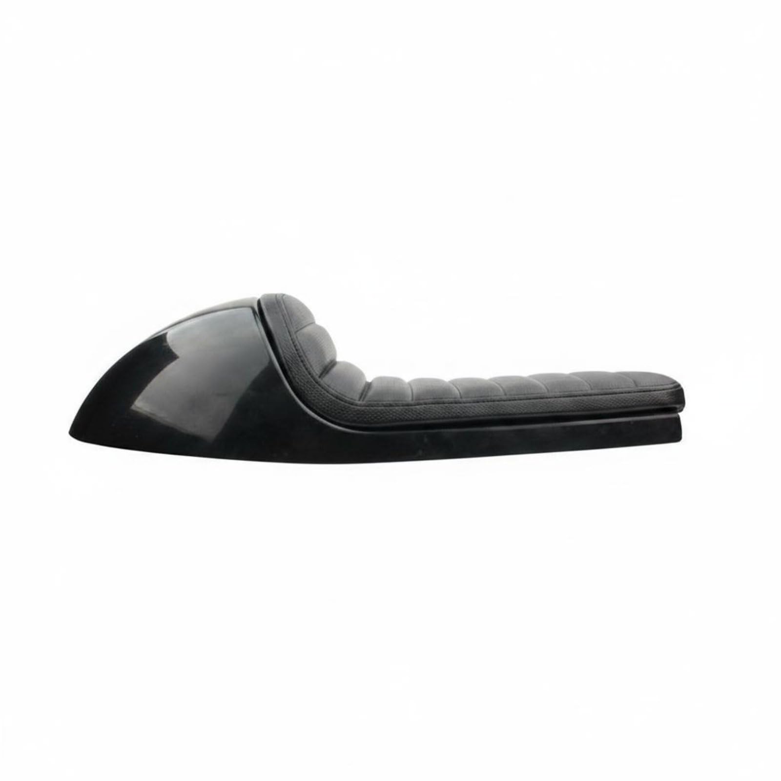 ATORSE Universal Fit Motorcycle Hump Seat Retro Aesthetic Cafe Racer Seat for DIY Enthusiasts, Black, Striped-picture-19