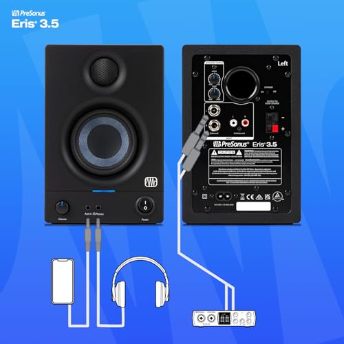 Enceintes PreSonus Eris 3.5 et interface Scarlett Solo pour studio - 4