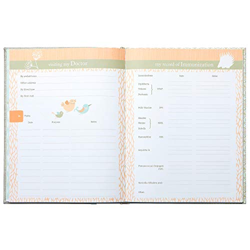 C.R. Gibson B2-15559 Nature Themed Baby'S First Five Years Memory Book thumb #2