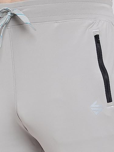 Image of John Ally Jogger Trackpant for Men with Two Zipper Pockets and Premium Fabric. Sweat Wicking, Stretchable for Gym, Yoga, Training, Sports, Running and Casual wear.