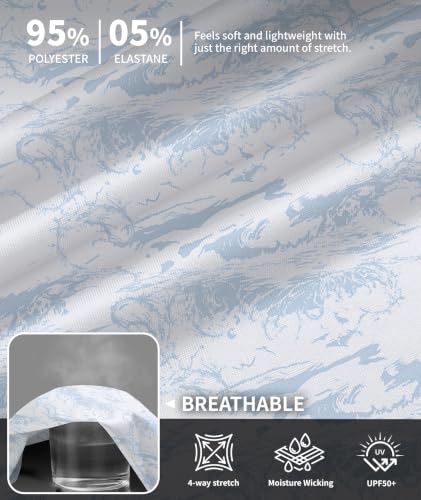 ZITY Printed UPF 50+ Quarter Zip