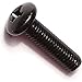 Hard-to-Find Fastener 014973174217 174217 Machine Screw, 10-32 x 3/4", Black, 20