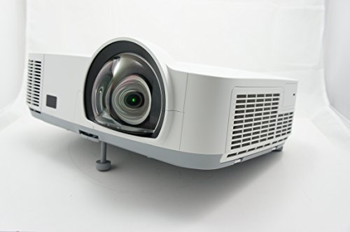 NEC M260XS LCD XGA 2600 Lumen Focale Corta Short Throw Videoproiettore VGA HDMI LAN - senza Staffa - senza Telecomando (Ricondizionato)