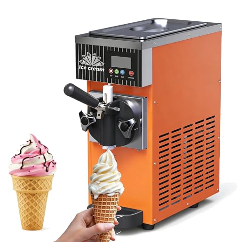 【Ampia capacità produttiva】: la tramoggia da 2,5 l/3,5 l e il cilindro da 1 l/1,2 l supportano una produzione oraria di 4-5 kg/4,5-8 kg. Il doppio gonfiaggio avanzato crea una consistenza cremosa, aumenta l'espansione del 40% e riduce efficacemente gli sprechi di materiale.