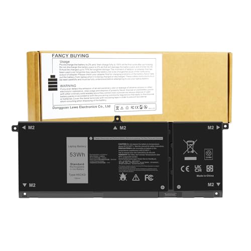 Image of 53Wh H5CKD Battery for Dell Vostro 5300 5301 5401 5501 5402 Latitude 3410 3510 Inspiron 5300 5401 5408 5409 5501 5508 5400 5406 5509 7405 7300 7500 2-in-1 Silver Edition 7T8CD TXD03 0H5CKD JK6Y6
