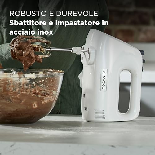 Kenwood HMP30.A0WH Sbattitore manuale 450 W Bianco 1 Kenwood HMP30.A0WH Sbattitore manuale 450 W Bianco