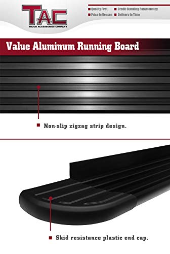 Tac Running Boards Fit 2011-2023 Dodge Durango (Exclude R/T, Gt, Gt Plus And Srt Models) Aluminum Suv Black Side Steps Nerf Bars Step Rails Running Boards Off Road Exterior Accessories (2 Pieces) #TOP3