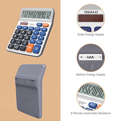 Calculatrice de bureau extra large pour simplifier votre comptabilité - 4