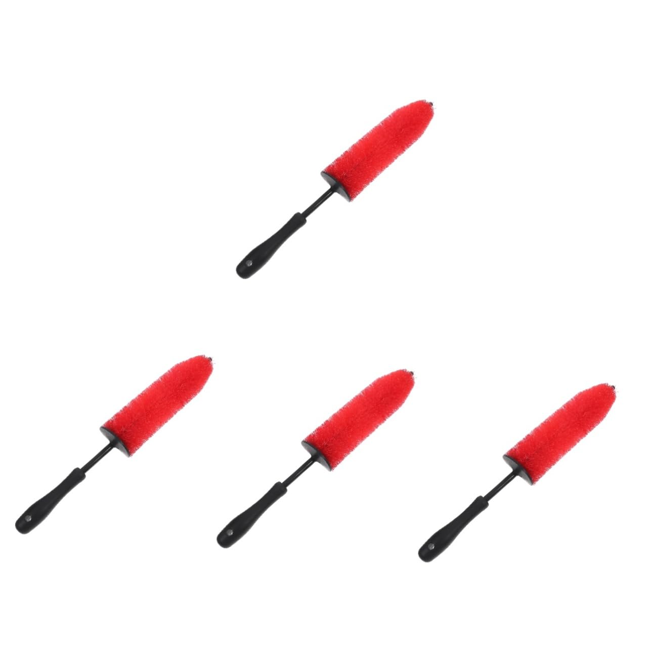 Mobestech 4stücke Car Wheel Rim Reinigungsbürste Ergonomisches Werkzeug Für Gründliche Fahrzeugreinigung Geeignet Für Felgen Radnaben Und Mehr Aus Robustem Und Gefertigt Für Autopflege