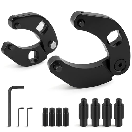Crizendo Gland Nut Wrench Adjustable Hydraulic Cylinder Spanner 1266 & 7463 Spanner Wrench for Farm & Construction Equipment