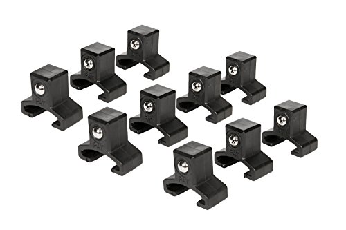 Black Spring Loaded Ball Bearing Socket Clips For Use With Olsa Socket Holders | 10-Pack (1/2-inch) | by Olsa Tools