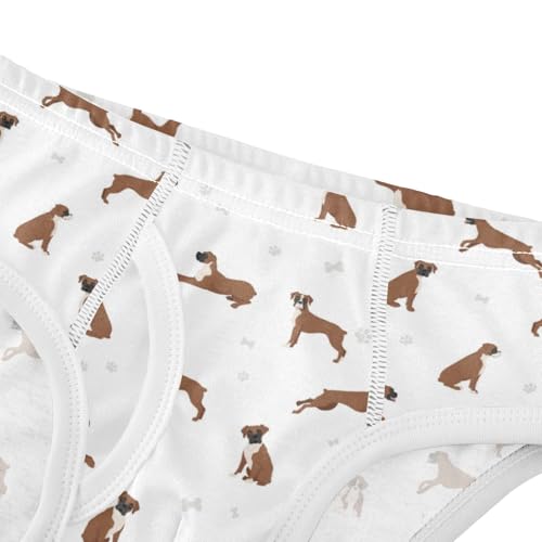 Boys' Exclusive Briefs Toddler Underwear 95% Combed Cotton Boxerbriefs 2T Pointer Dog Pattern 344