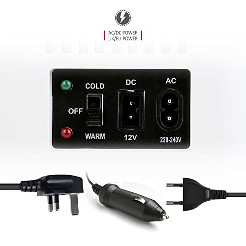 NETTA-5L-Mini-Fridge-Portable-Small-Fridge-for-Drinks-Snacks-Skincare-For-Bedroom-Student-Dormitory-Office-With-Cooling-And-Warming-Function-ACDC-Portable--Black