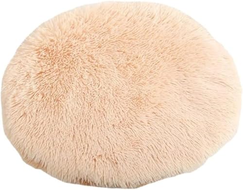 RICHRAIN Cat Cushion, Round, Plush Cushion for Cats and Dogs, Rou