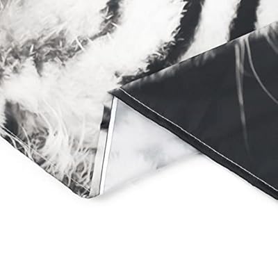 LB Black and White Tiger Tapestry Wall Hanging Love Theme Couple Tigers Wall Decor Wall Art Wild Animal Tapestry for… 41Z0MDgpcXL. SS400