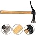 STOBOK Shoe Making Tools Hammer Smooth Handle Iron Wooden Construction Versatile for Diy Projects